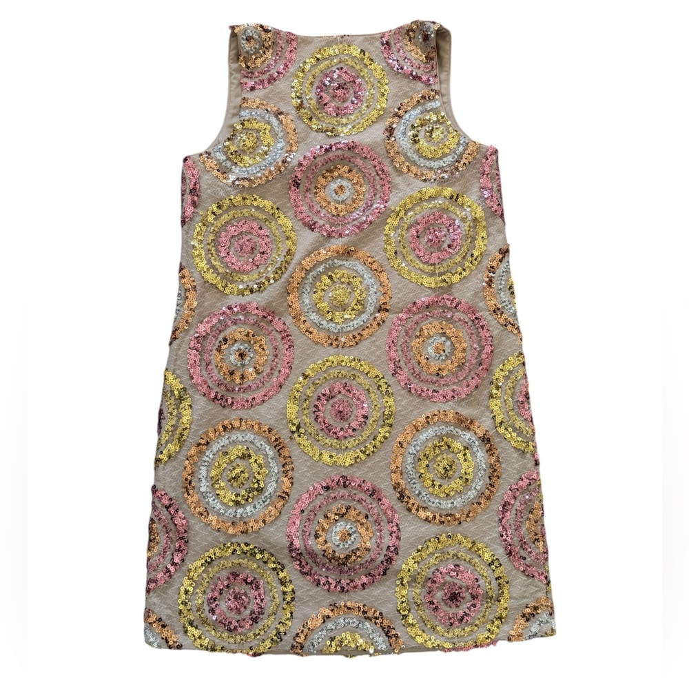 Trina Turk Glitterati Sequin Shift Dress Party Mini Dress Size 6 NWT - Picture 7 of 7